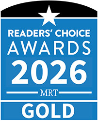 2025 Reader's Choice Award - Gold